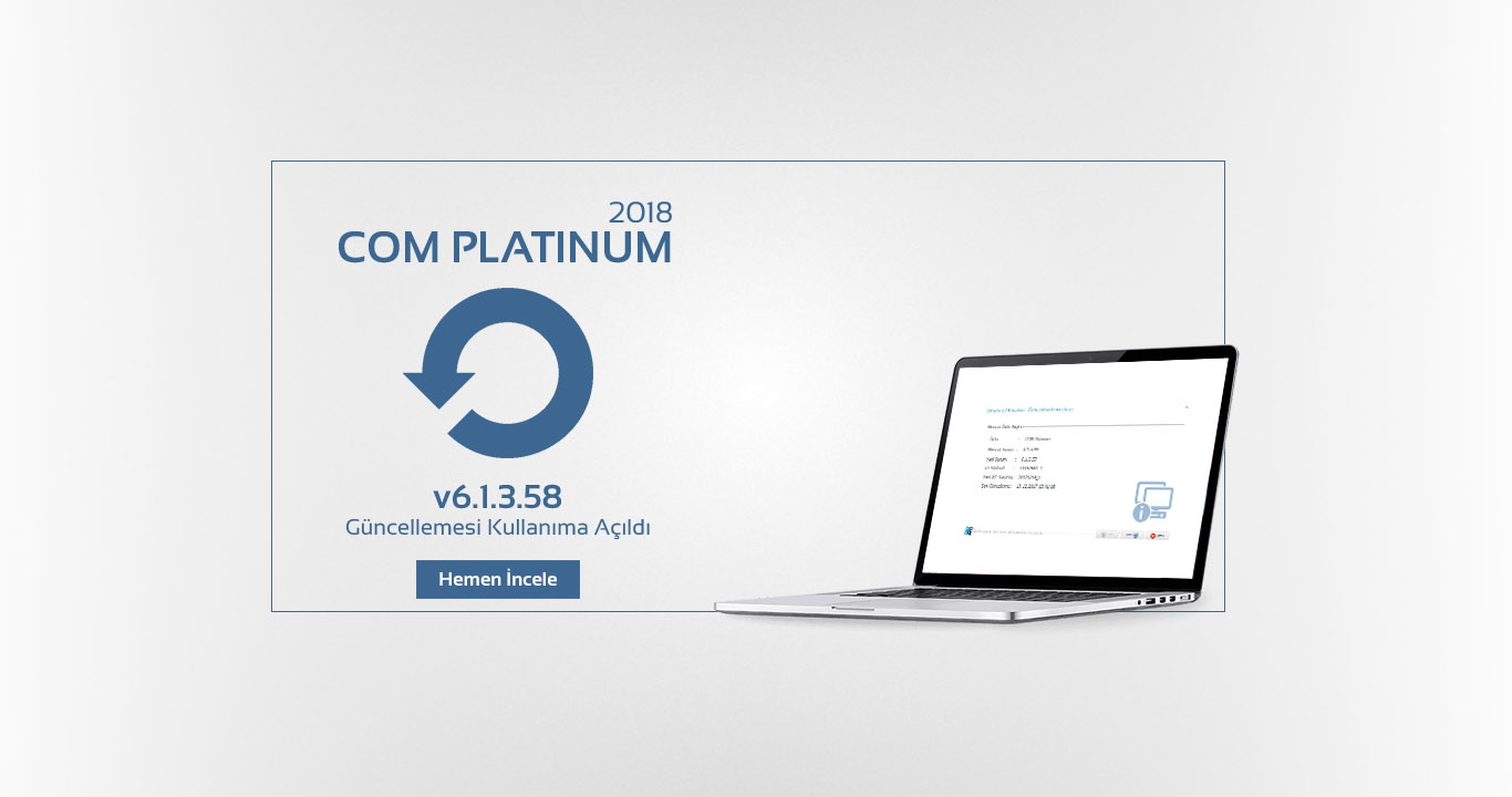 Com Platinum v6.1.3.58 Güncellemesi Yayınlandı