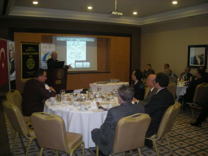 Çankaya Rotart Kulübü İnşaatlarda Bilgisayar Programlaması Konferansı Resim 5