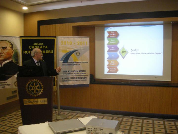Çankaya Rotart Kulübü İnşaatlarda Bilgisayar Programlaması Konferansı Resim 6